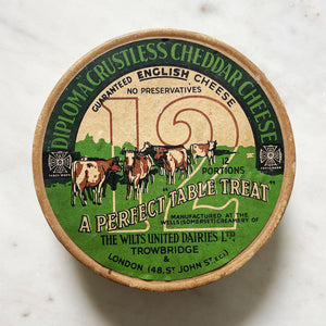 A Vintage Cheese Shop Display Box