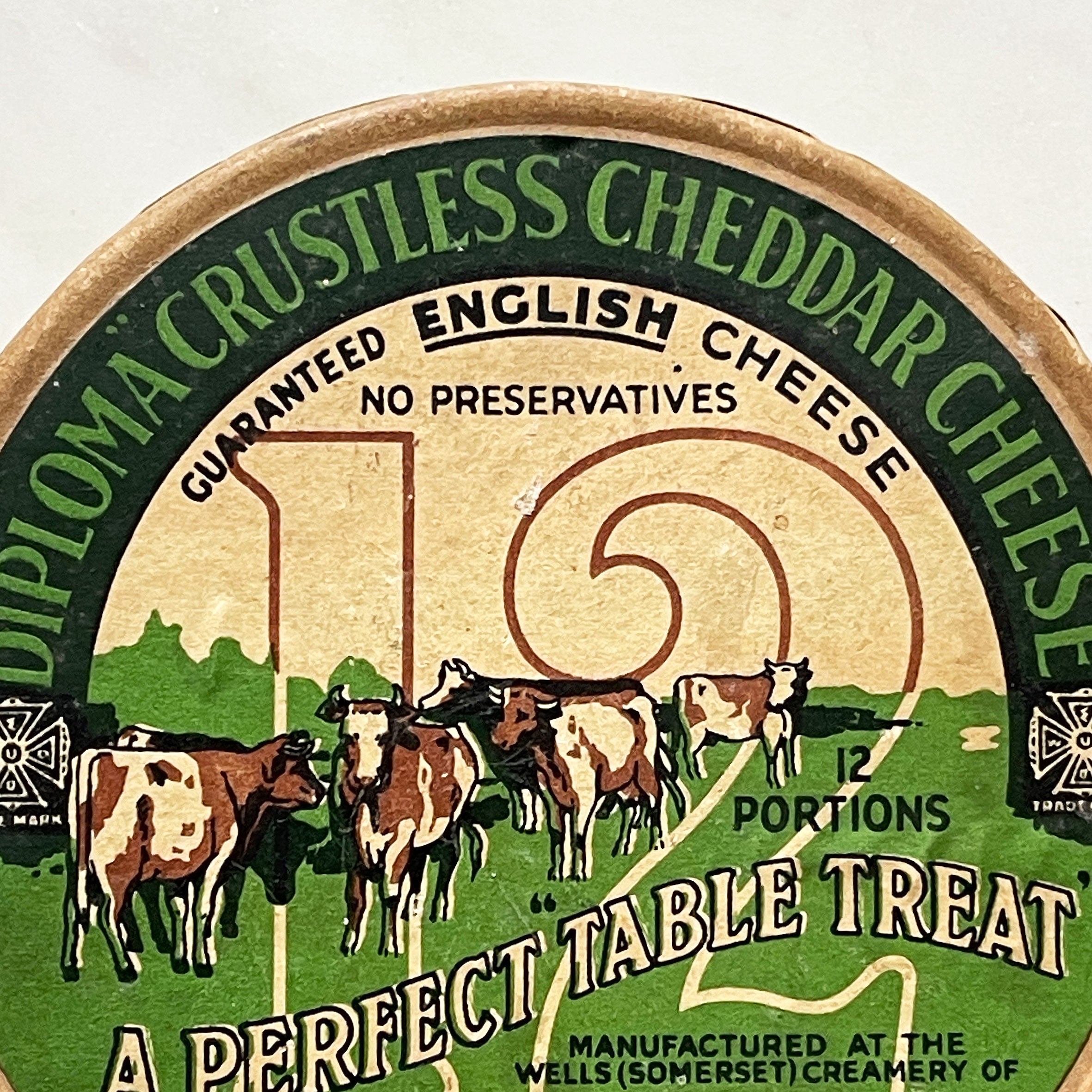 A Vintage Cheese Shop Display Box