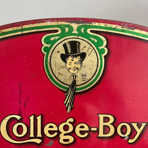 A rare Art Nouveau College Boy Toffee Tin by W M Livens & Co Ltd. - SHOP NOW - www.intovintage.co.uk