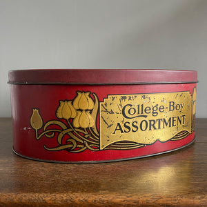 A rare Art Nouveau College Boy Toffee Tin by W M Livens & Co Ltd. - SHOP NOW - www.intovintage.co.uk