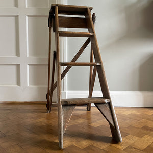 A wonderful set of Vintage CAJAC Step Ladders with the CAJAC Trade Mark clasp badges on each side. Very slim when folded so great for storage - SHOP NOW - www.intovintage.co.uk