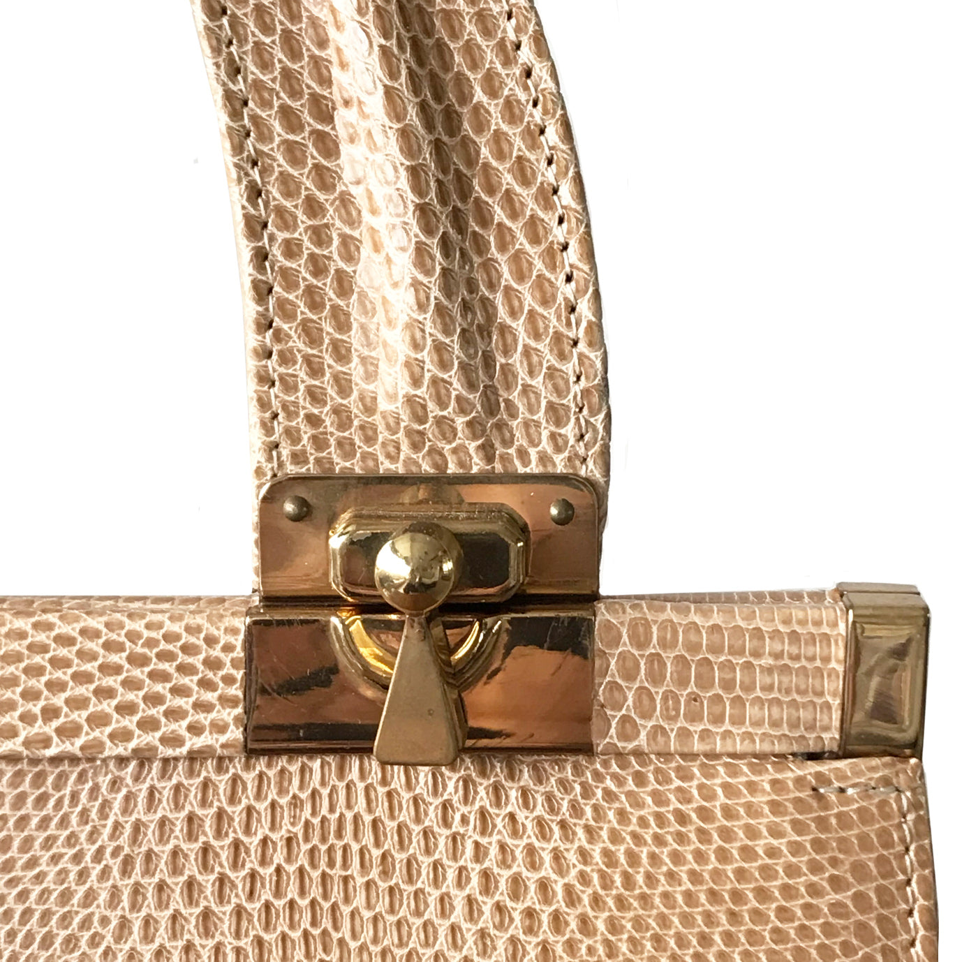 1970s Vintage Brown Jane Shilton Leather Handbag with Tags