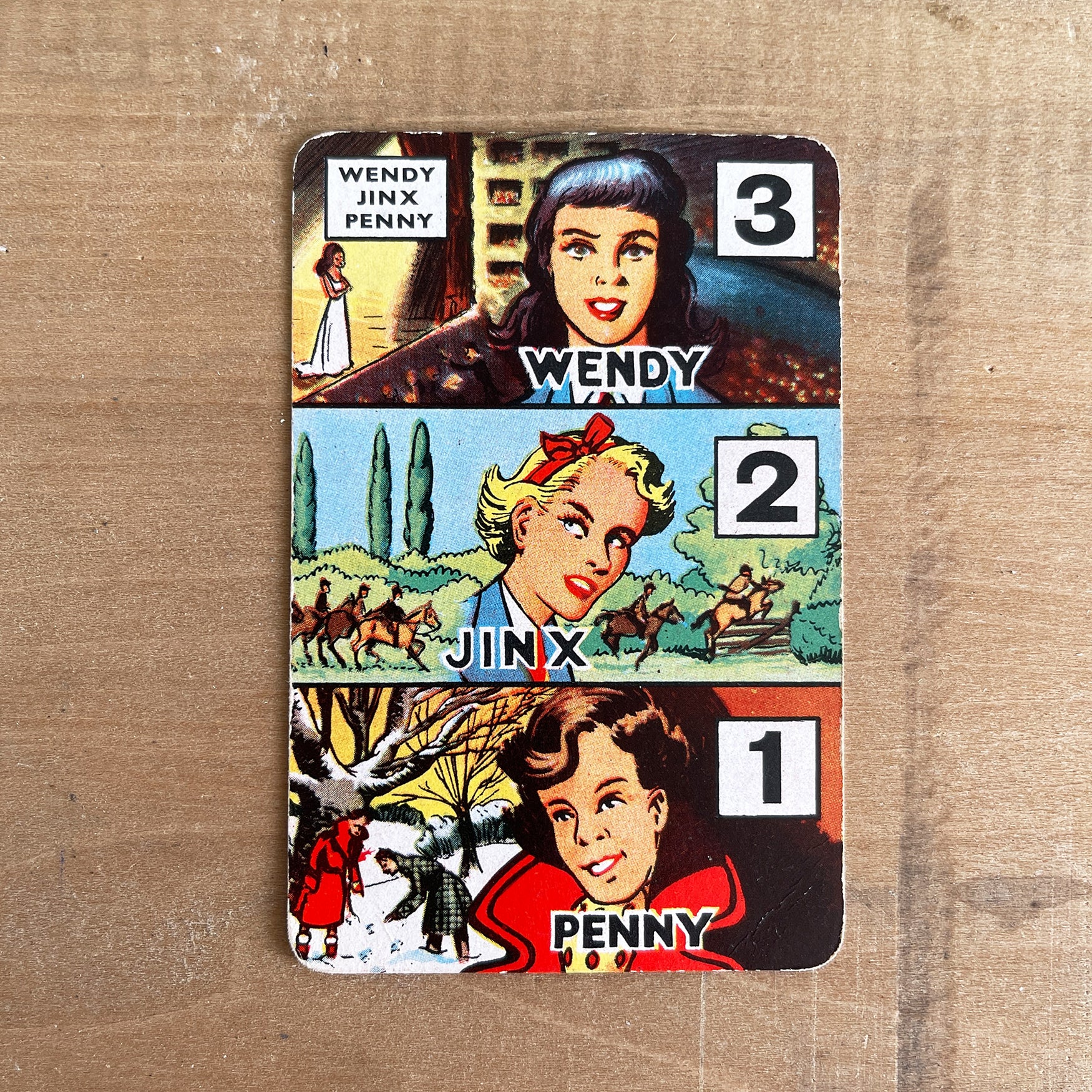 A great example of a rare vintage card game dating from the 1950’s by the Castell Brothers, under their Pepys brand name - SHOP NOW - www.intovintage.co.uk