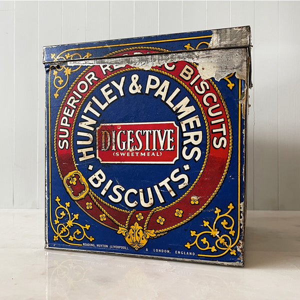 A Huntley & Palmers Shop Biscuit Tin 