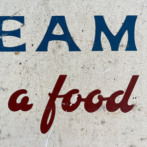 A Vintage Walls Ice Cream Sign