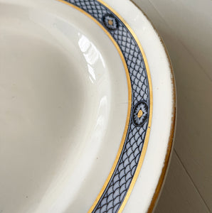 Large Edwardian Losol Ware Serving Plate