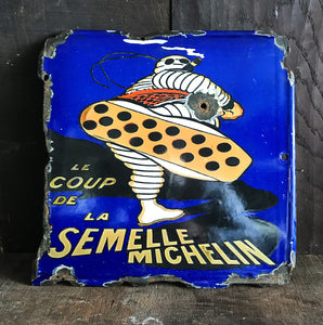 Michelin Enamel Sign